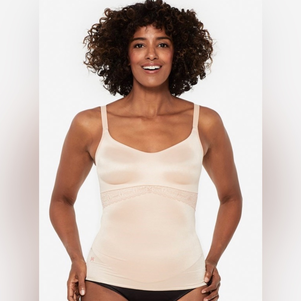 Ruby Ribbon Lace Cami Size 46